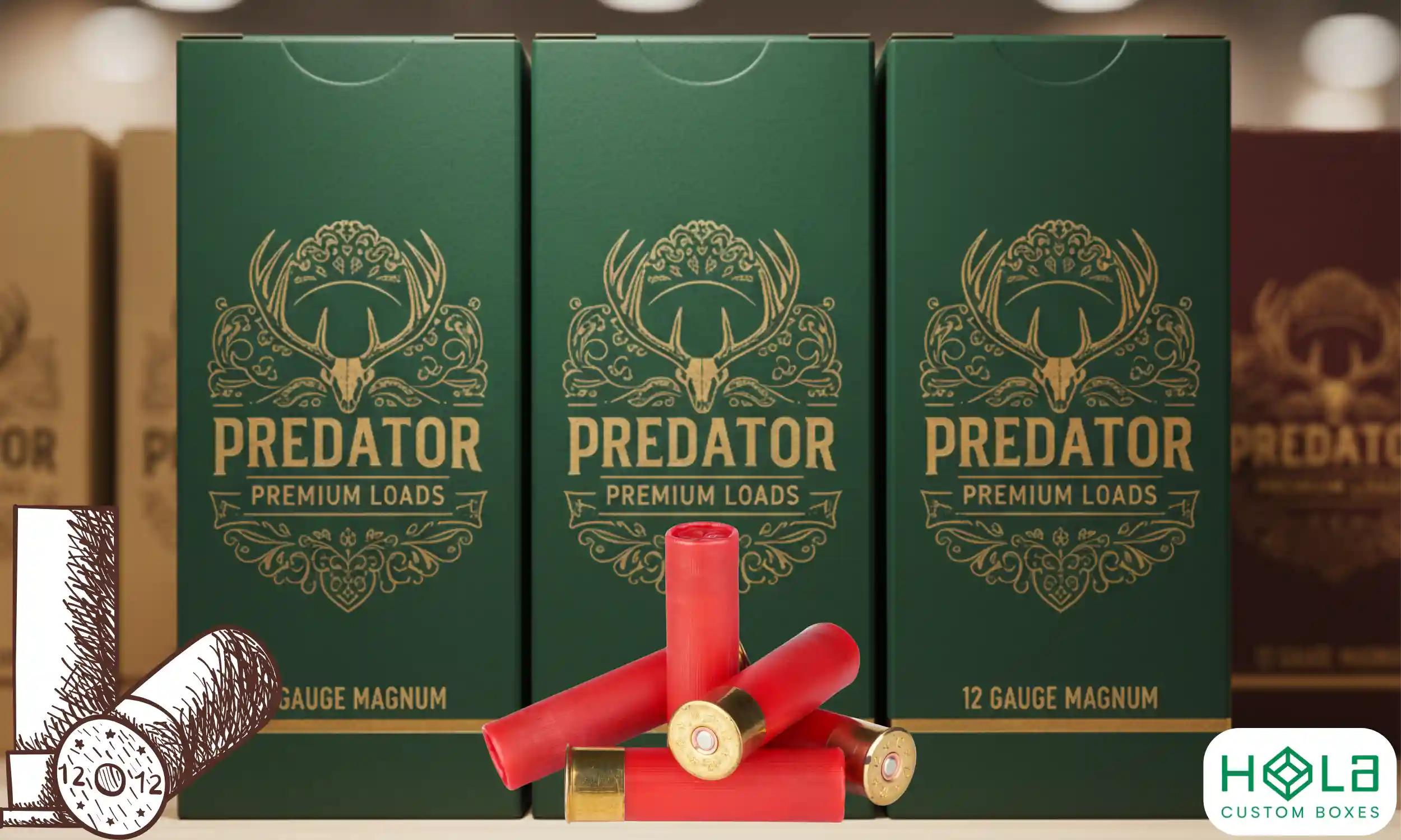 cardboard ammo boxes shotshell